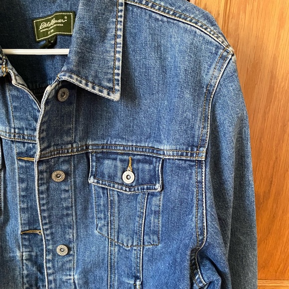 Eddie Bauer Denim/Jean Jacket- size XL - Picture 3 of 5